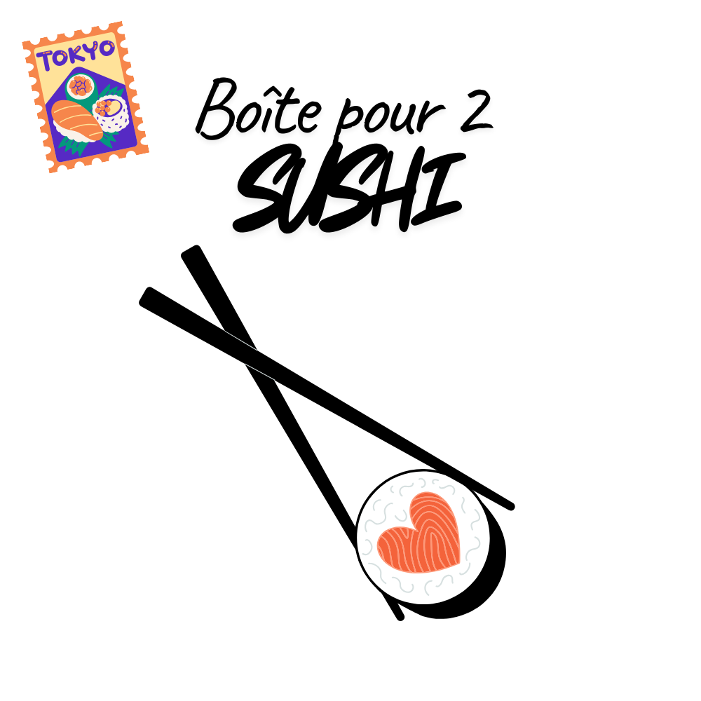 Boîte de sushi pour 2